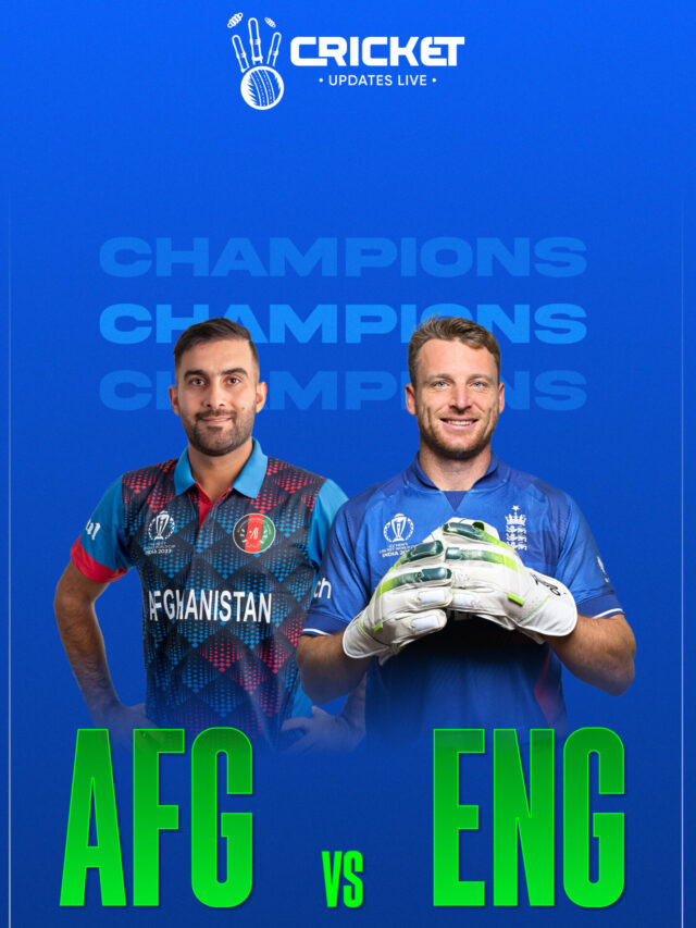 Champions Trophy 2025 Afg vs Eng (Match Number 8)