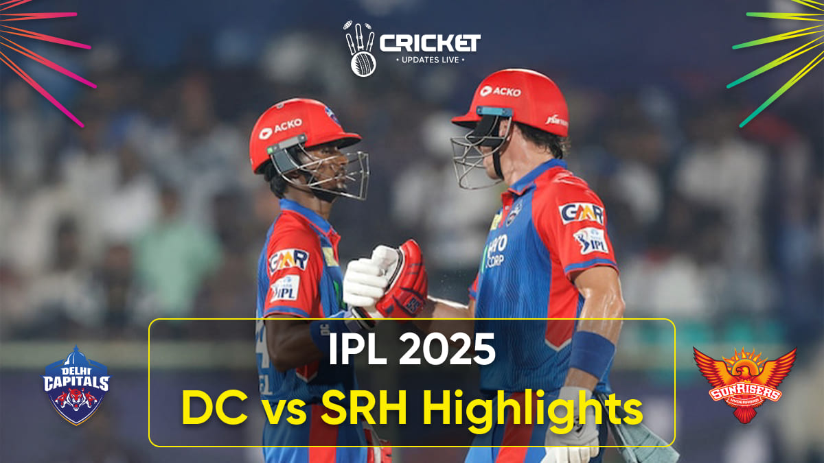 DC vs SRH Match Result and Highlights