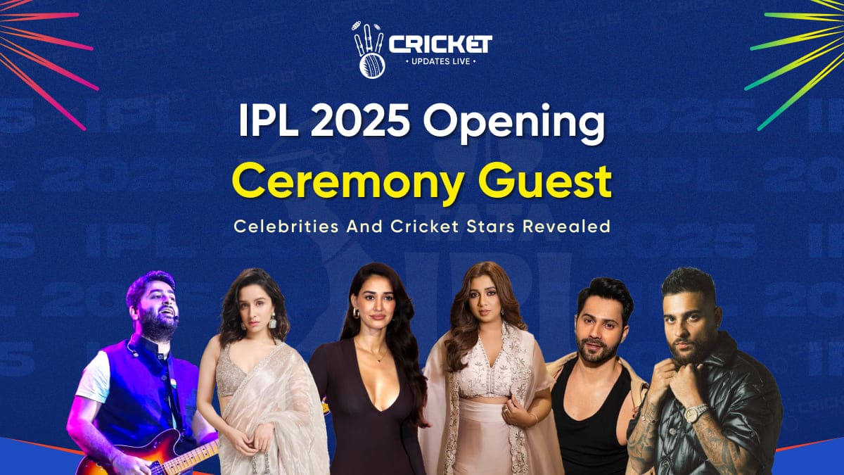 IPL 2025 Opening Ceremony Guests: Performers List