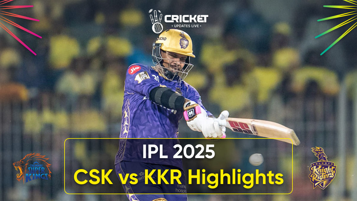 CSK vs KKR Match Result