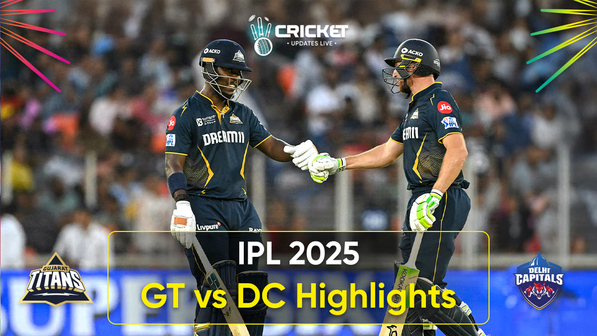 GT vs DC Match Result