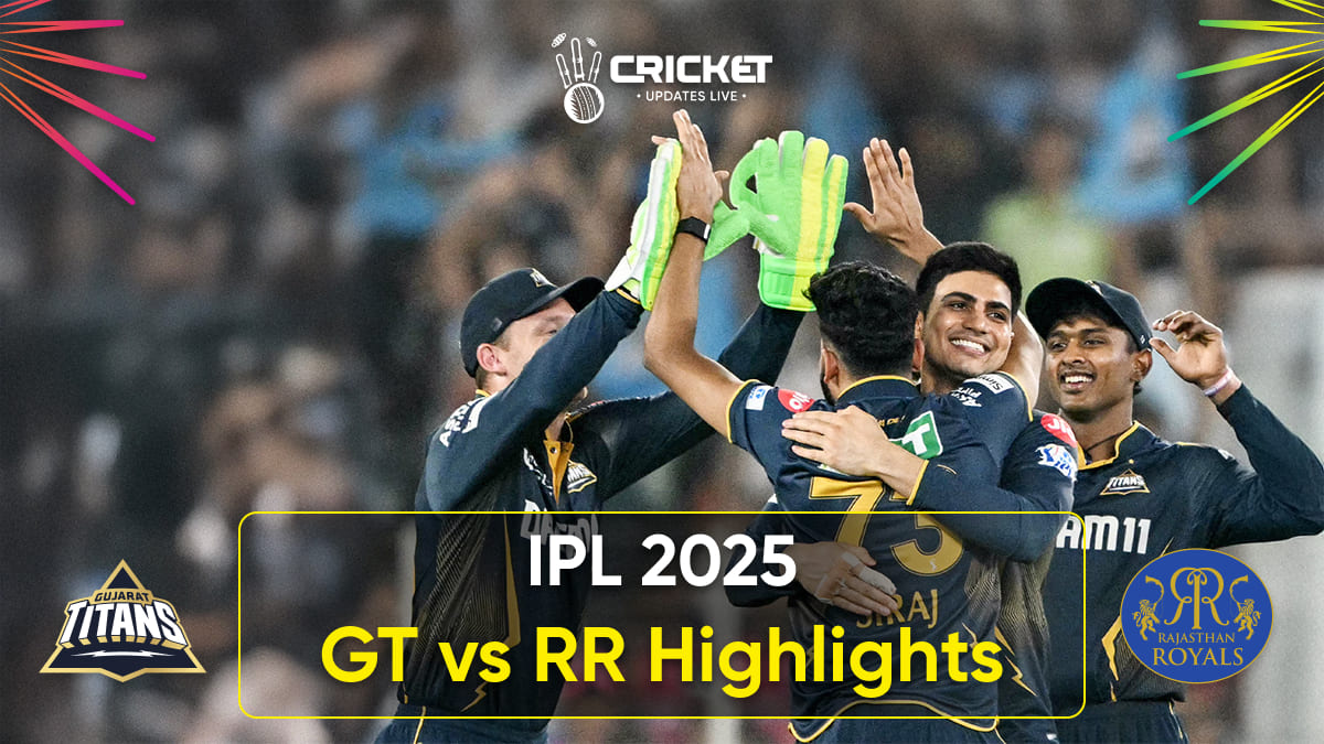 GT vs RR Match Result