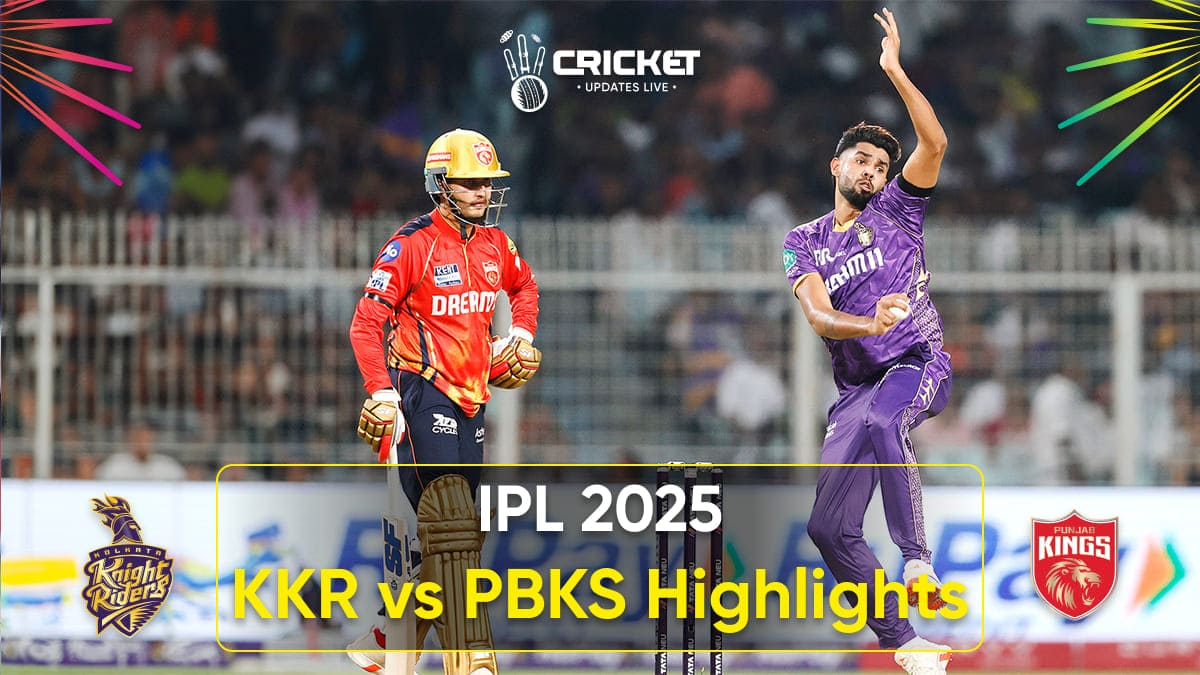 KKR vs PBKS Match Result