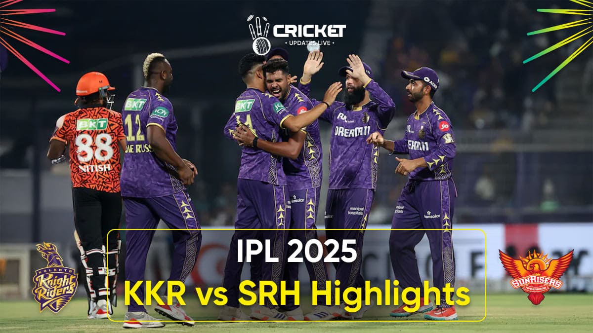 ipl 2025 kkr vs srh highlights