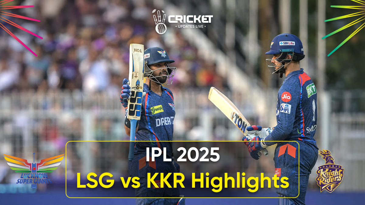 KKR vs LSG Match Result