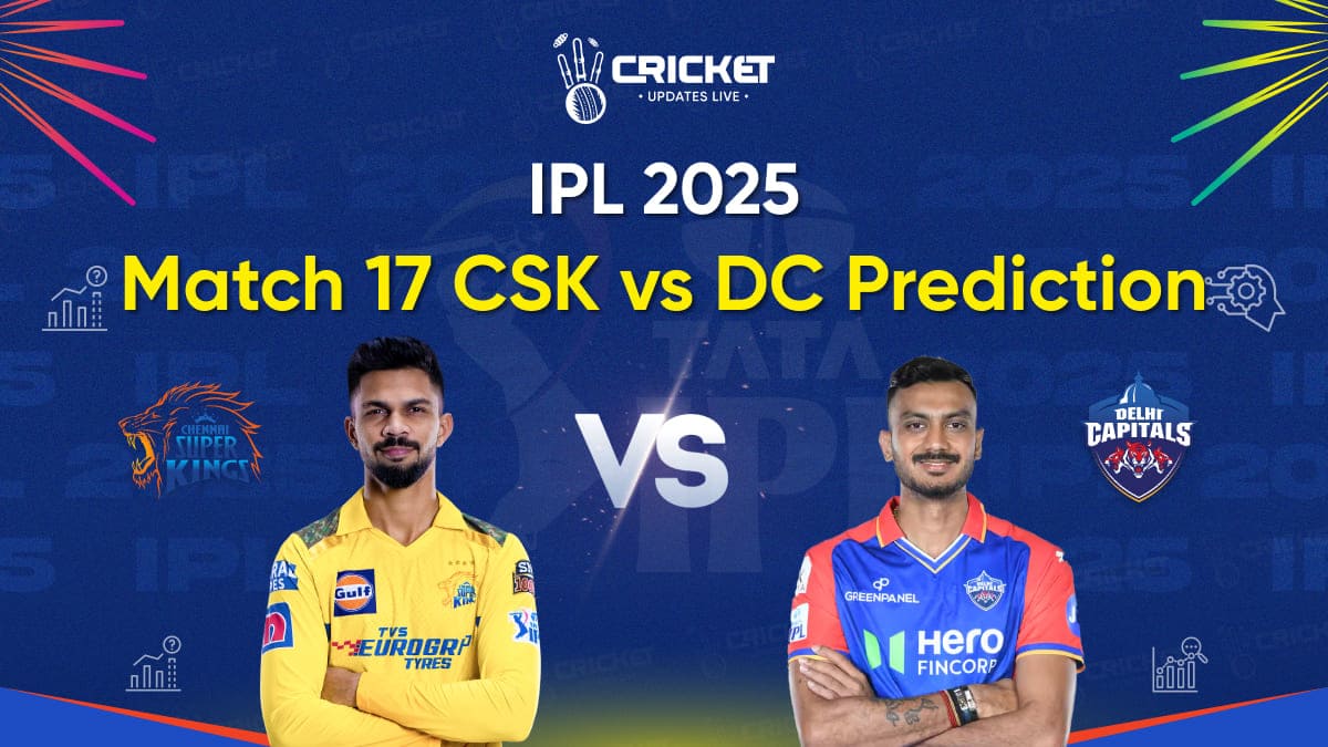 CSK vs DC Win Prediction