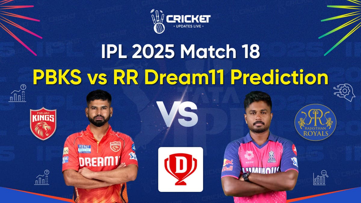 PBKS vs RR Fantasy Cricket Prediction