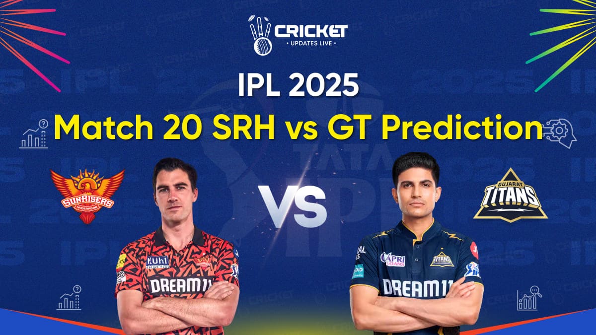 SRH vs GT Win Prediction