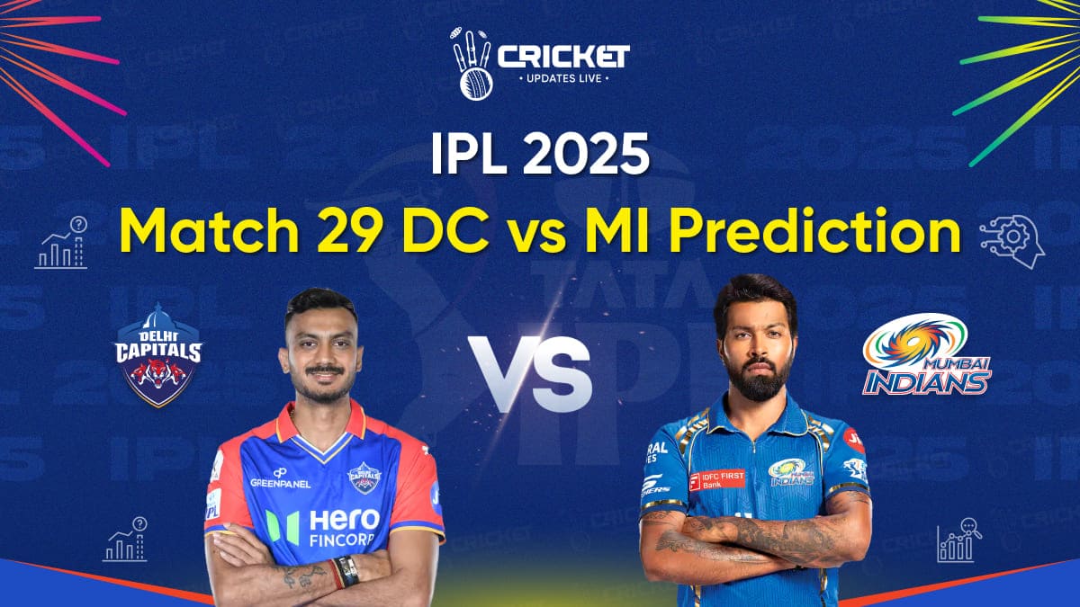 ipl 2025 match 29 dc vs mi match prediction