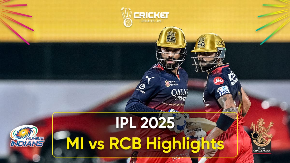 MI vs RCB Match Result