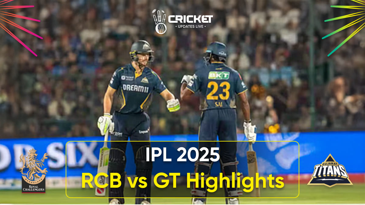 Gujarat Titans Wins Against Royal Challengers Bangalore