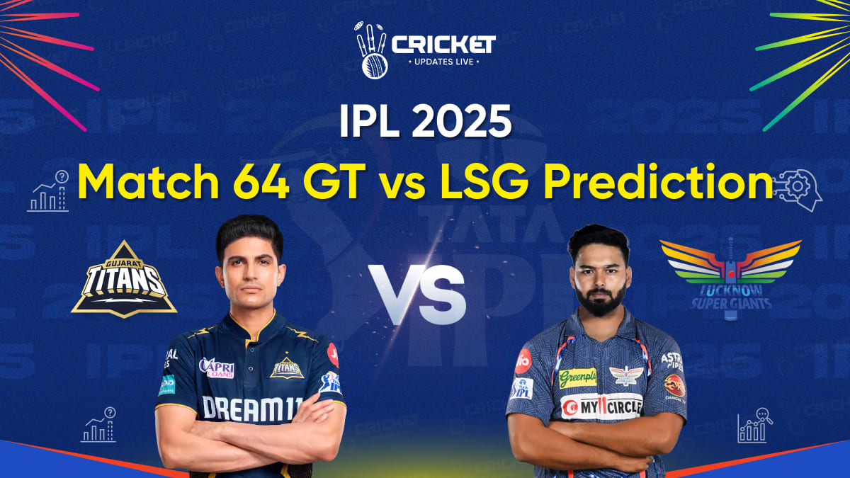 GT vs LSG Match Prediction : Will GT Defeat LSG?