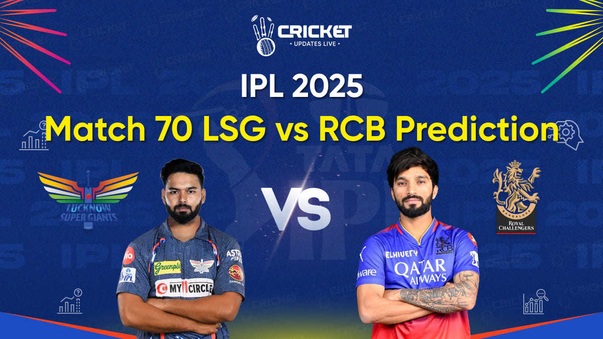 LSG vs RCB Match Prediction: Who Will Clinch the Win Today?