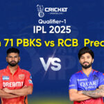 pbks vs rcb match prediction match 71