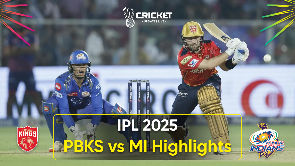 PBKS vs MI Highlights: Josh Inglis’ Explosive Batting Show!