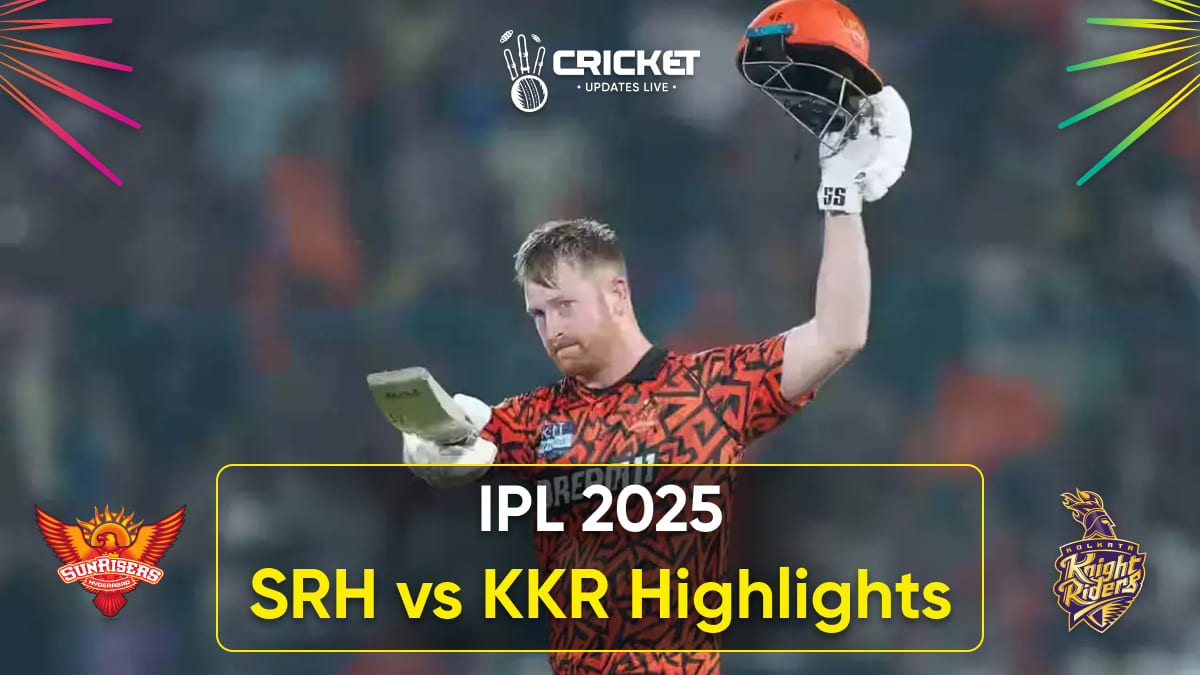 SRH vs KKR Highlights : Klaasen’s Power-Hitting Masterclass